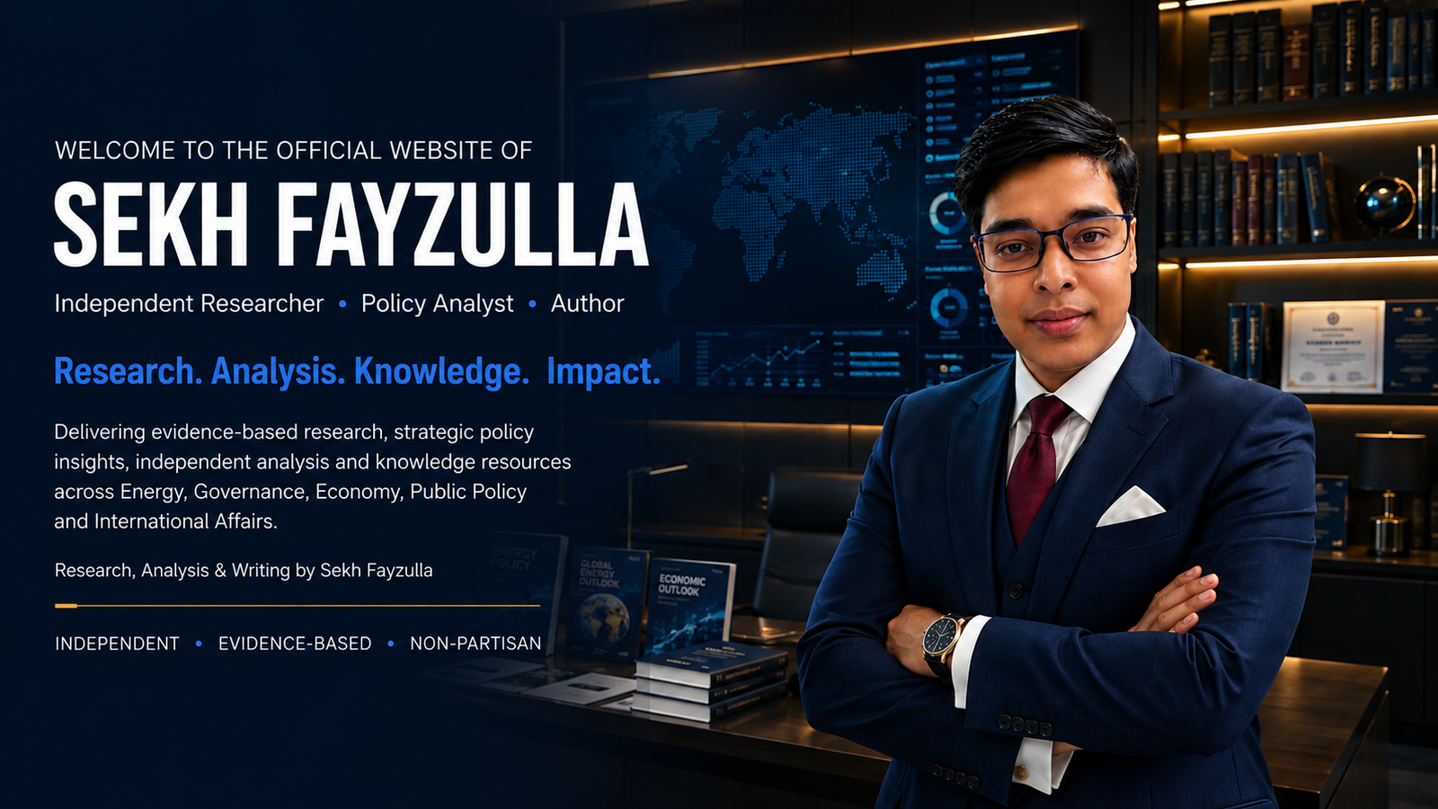 Sekh Fayzulla Official Website Hero Banner
